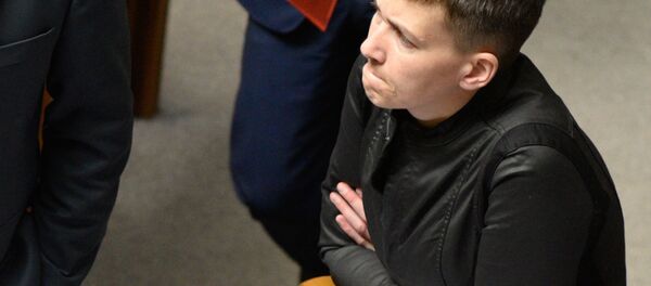 Nadezhda Sávchenko en Rada Suprema - Sputnik Mundo