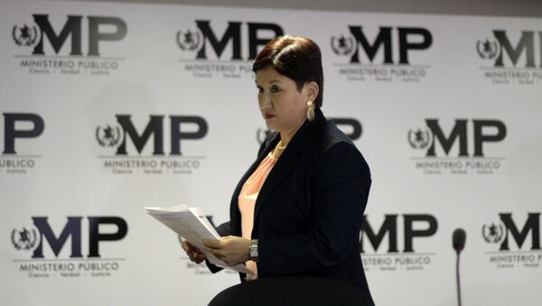 Thelma Aldana, fiscal general de Guatemala - Sputnik Mundo