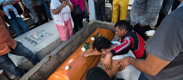Funeral del periodista mexicano Pedro Tamayo - Sputnik Mundo