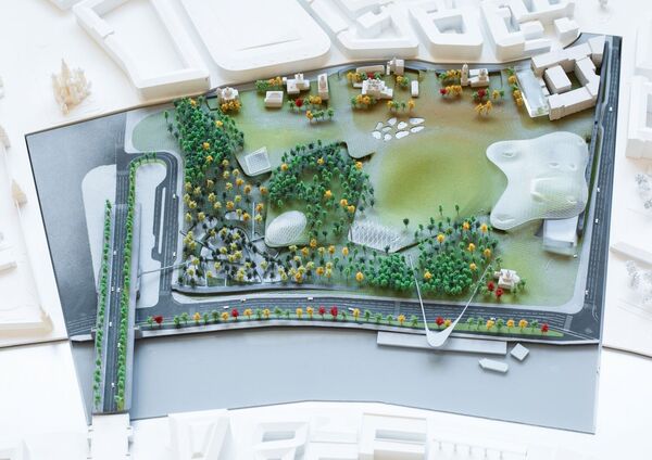 El proyecto del parque Zaryadye El proyecto del parque Zaryadye - Sputnik Mundo