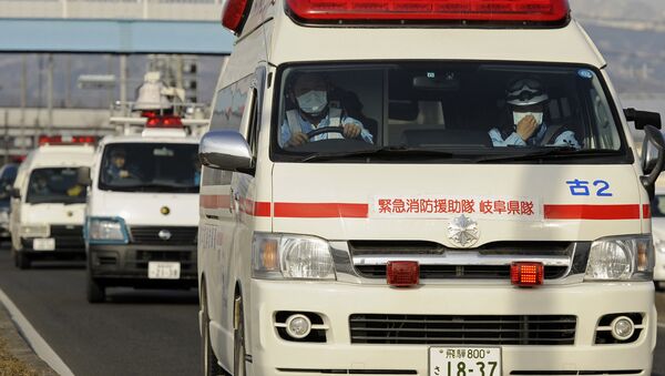 Ambulancia japonesa - Sputnik Mundo