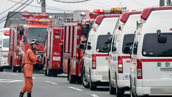 Ambulancia japonesa - Sputnik Mundo