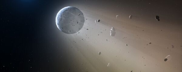 Concepción artística del asteroide - Sputnik Mundo