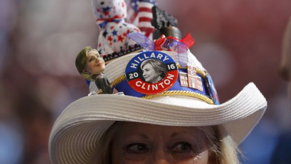 Partidario de Hillary Clinton Partidario de Hillary Clinton - Sputnik Mundo