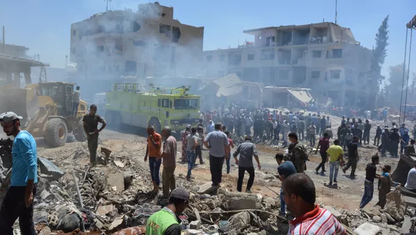 Atentado en Qamishli, Siria - Sputnik Mundo