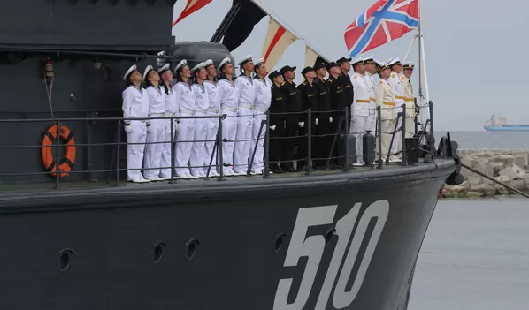Ensayo general del desfile con motivo del Día de la Armada de Rusia Ensayo general del desfile con motivo del Día de la Armada de Rusia - Sputnik Mundo