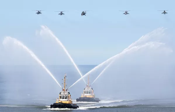 Ensayo general del desfile con motivo del Día de la Armada de Rusia Ensayo general del desfile con motivo del Día de la Armada de Rusia - Sputnik Mundo