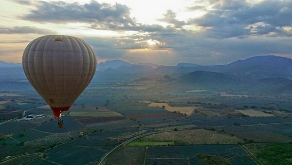 Jalisco brinda la experiencia de volar en globo sobre paisaje agavero Jalisco brinda la experiencia de volar en globo sobre paisaje agavero - Sputnik Mundo