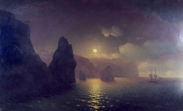 El monasterio de San Jorge — Iván Aivazovski - Sputnik Mundo