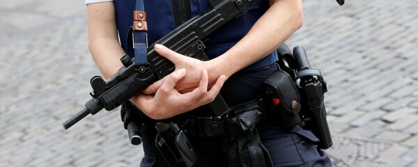 La policía de Bélgica La policía de Bélgica - Sputnik Mundo