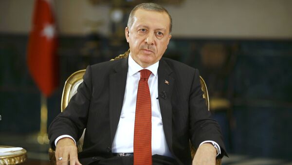 Recep Tayyip Erdogan, presidente de Turquía - Sputnik Mundo