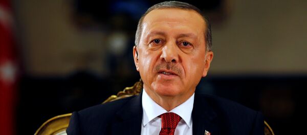 Recep Tayyip Erdogan, presidente de Turquía (archivo) Recep Tayyip Erdogan, presidente de Turquía (archivo) - Sputnik Mundo