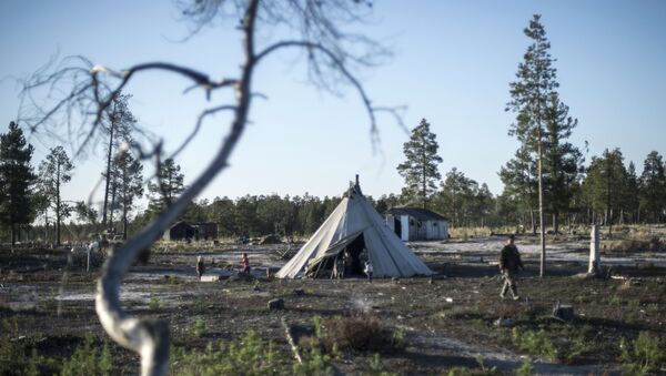 Habitación de los nómadas de Siberia (Archivo) - Sputnik Mundo