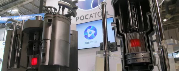 Los modelos de los reactores nucleares modernos de Rosatom en una exhibición en Moscú Los modelos de los reactores nucleares modernos de Rosatom en una exhibición en Moscú - Sputnik Mundo