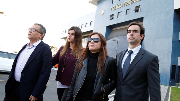 João Santana, publicista del Partido de los Trabajadores (PT) João Santana, junto a su mujer, puestos en libertad - Sputnik Mundo