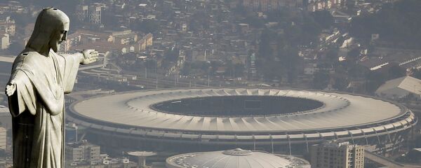 El estadio de Maracaná en Río de Janeiro, Brasil - Sputnik Mundo