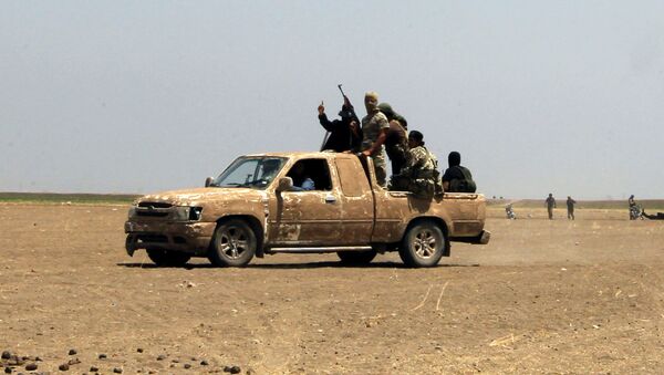 Место крушения российского вертолета Ми-8  на северо-западе Сирии - Sputnik Mundo