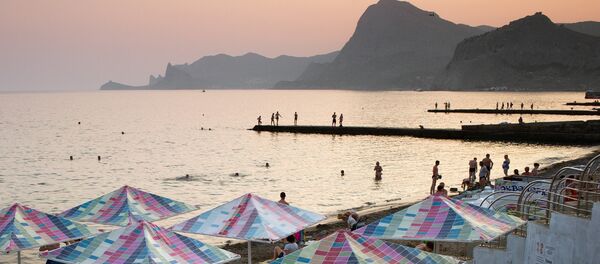 Turistas en Crimea Turistas en Crimea - Sputnik Mundo