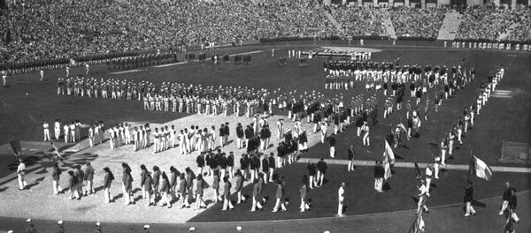 Ceremonia de apertura de los Juegos Olímpicos de 1932 - Sputnik Mundo