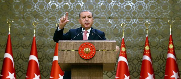 Recep Tayyip Erdogan, presidente de Turquía - Sputnik Mundo