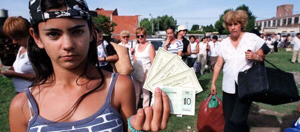 Crisis de 2001 en Argentina - Sputnik Mundo