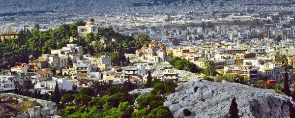 Вид на город Афины - Sputnik Mundo