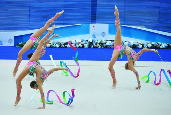 Las hermosas gimnastas de Rusia - Sputnik Mundo