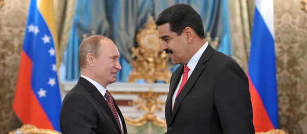 Presidente de Rusia, Vladímir Putin, y presidente de Venezuela, Nicolás Maduro (archivo) Presidente de Rusia, Vladímir Putin, y presidente de Venezuela, Nicolás Maduro (archivo) - Sputnik Mundo