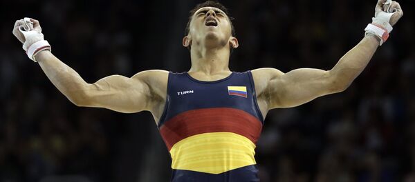 Jossimar Calvo, gimnasta colombiano (archivo) Jossimar Calvo, gimnasta colombiano (archivo) - Sputnik Mundo