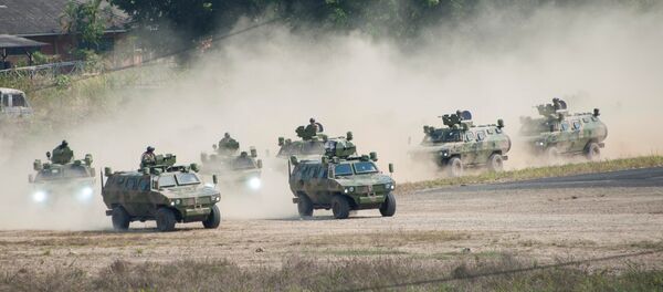 Ejercicios militares en la zona tropical del Chapare en el departamento de Cochabamba, Bolivia - Sputnik Mundo