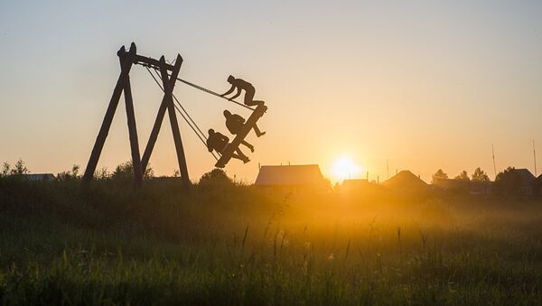 La aldea viva, Alexéi Malgavko La aldea viva, Alexéi Malgavko - Sputnik Mundo