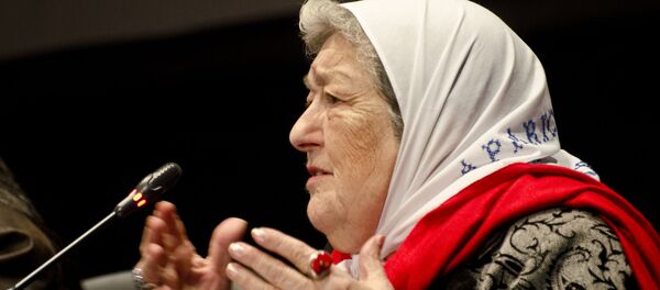 Hebe de Bonafini, presidenta de la organización argentina Madres de Plaza de Mayo Hebe de Bonafini, presidenta de la organización argentina Madres de Plaza de Mayo - Sputnik Mundo