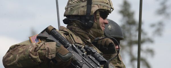 Учения НАТО Saber Strike 2016 в Эстонии - Sputnik Mundo