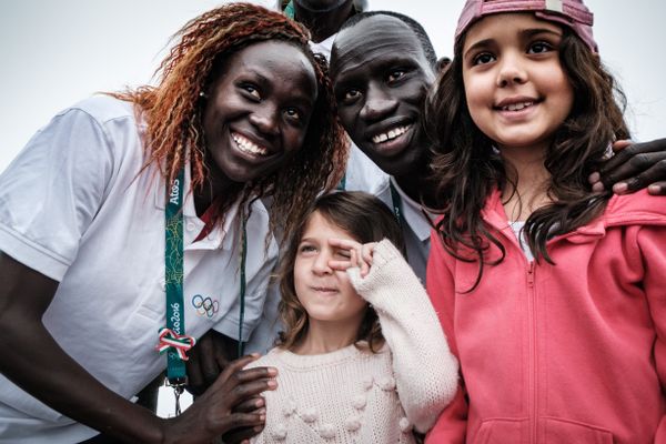Por primera vez en la historia de los JJOO: el equipo de los refugiados Por primera vez en la historia de los JJOO: el equipo de los refugiados - Sputnik Mundo