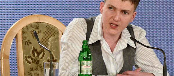 Nadezhda Sávchenko, diputada y militar ucraniana - Sputnik Mundo