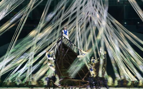 Ceremonia de apertura de los JJOO de Río  - Sputnik Mundo