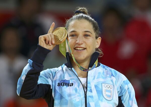 Paula Pareto, judoca argentina - Sputnik Mundo