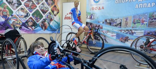 Los atletas paralímpicos rusos (archivo) - Sputnik Mundo