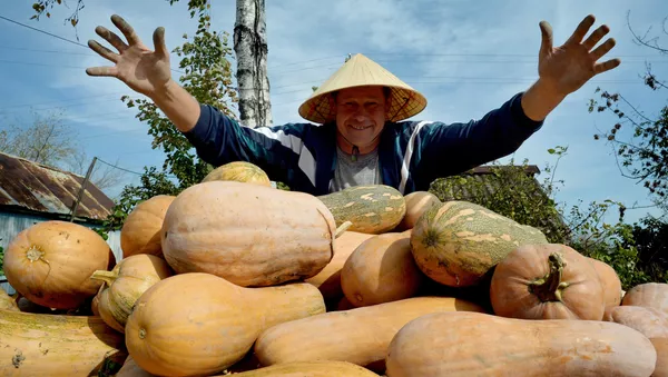 Un agricultor ruso - Sputnik Mundo
