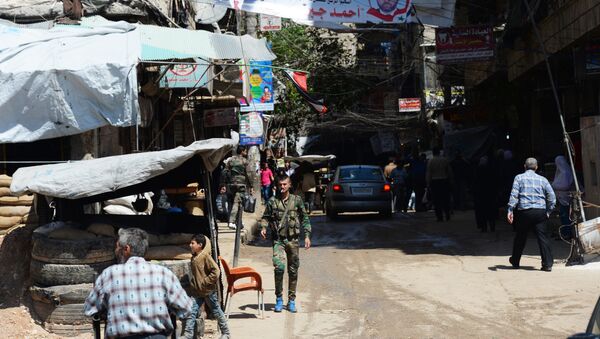 La situación en la ciudad siria de Alepo - Sputnik Mundo