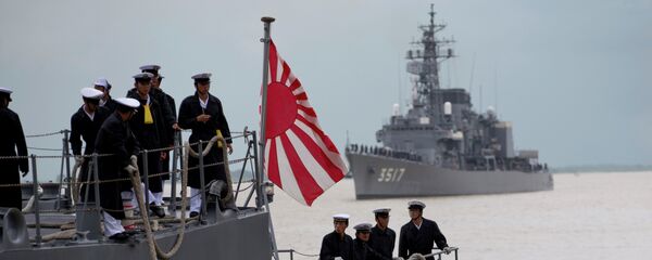 Buques de la Fuerza Marítima de Japón (archivo) - Sputnik Mundo