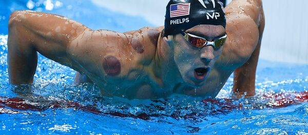 Michael Phelps en los JJOO 2016 - Sputnik Mundo