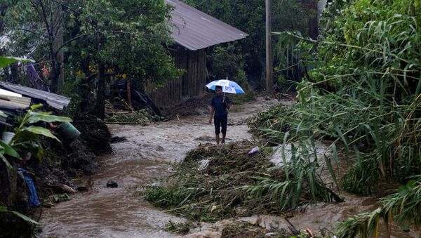 Consecuencias de la tormenta Earl en México - Sputnik Mundo