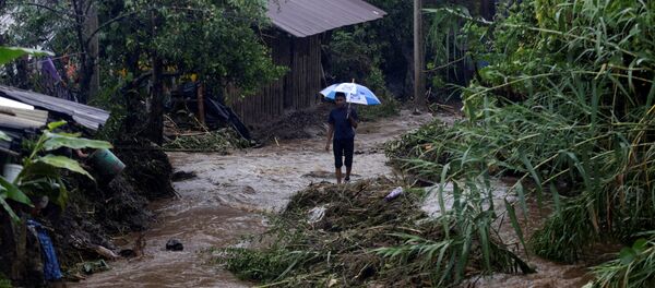 Consecuencias de la tormenta Earl en México - Sputnik Mundo