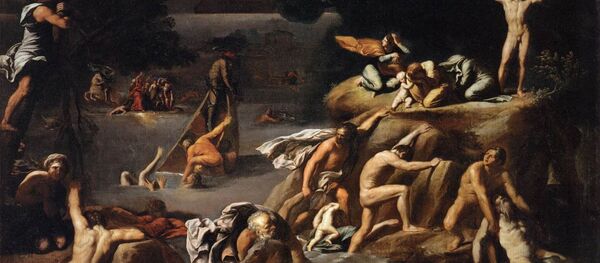 Pintura 'Diluvio Universal', 1616 - Sputnik Mundo