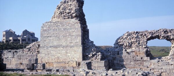 Un sítio arqueológico en Crimea (Archivo) - Sputnik Mundo