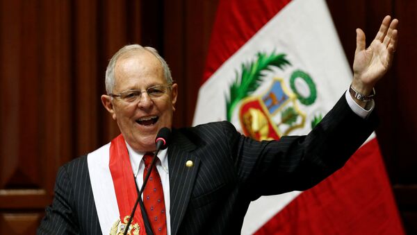 Pedro Pablo Kuczynski, presidente de Perú - Sputnik Mundo