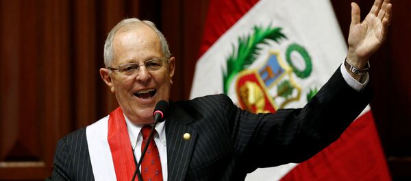 Pedro Pablo Kuczynski, presidente de Perú Pedro Pablo Kuczynski, presidente de Perú - Sputnik Mundo