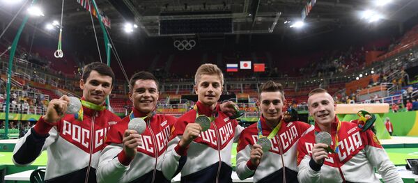 Selección masculina rusa de gimnasia - Sputnik Mundo