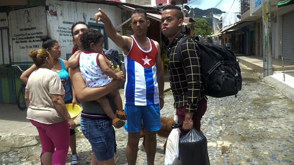 Migrantes cubanos en Colombia - Sputnik Mundo